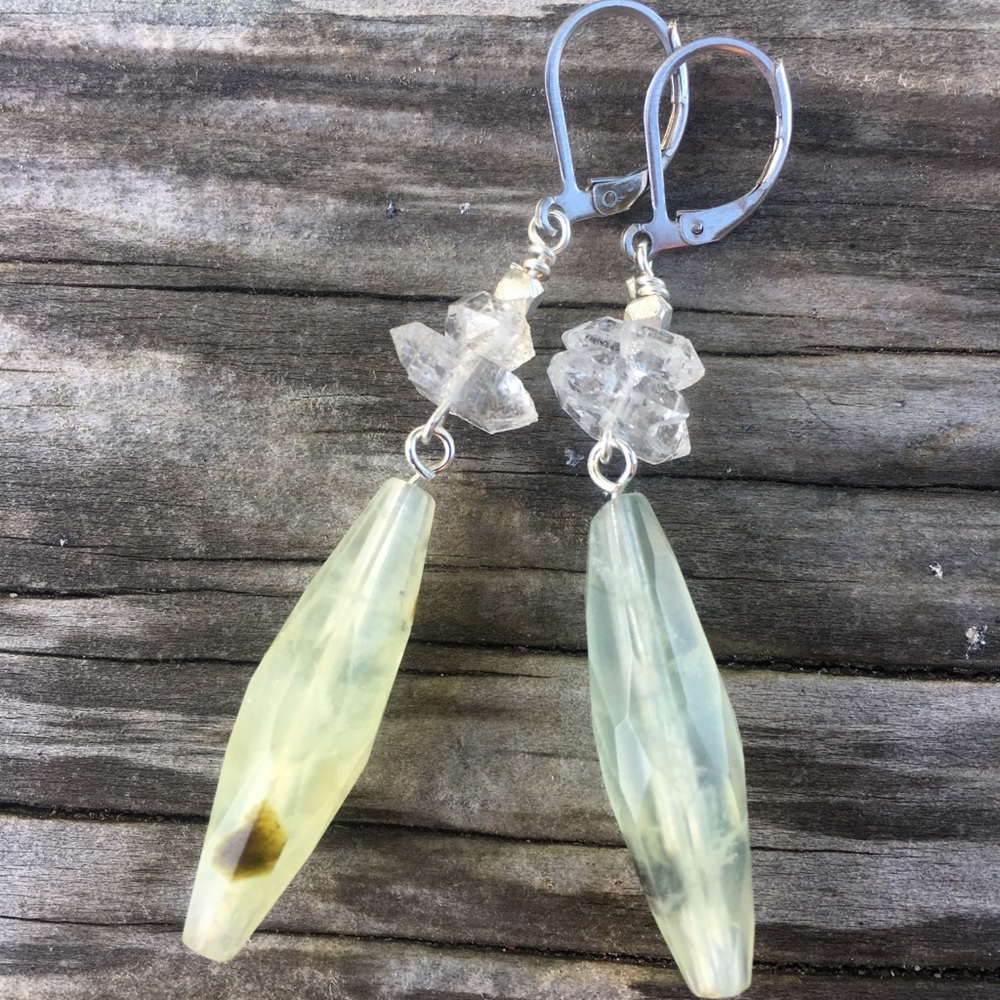 Handmade drop earrings